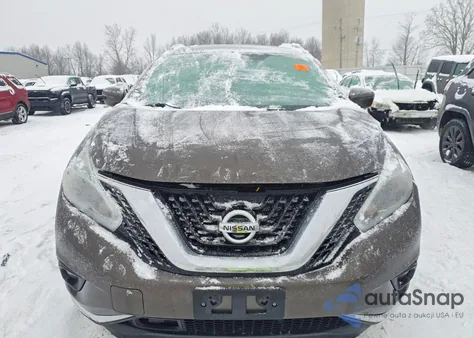 2018 Nissan Murano S z USA, uszkodzony, nr VIN 5N1AZ2MG7JN197729